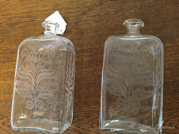 Par karaffler ca 1780-90