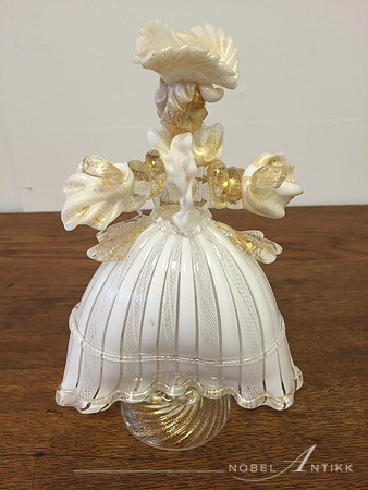 Glassfigurin,rokkodame ,Cenedese,Venedig