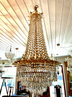 Prismekrone empirestil ca 1900-10