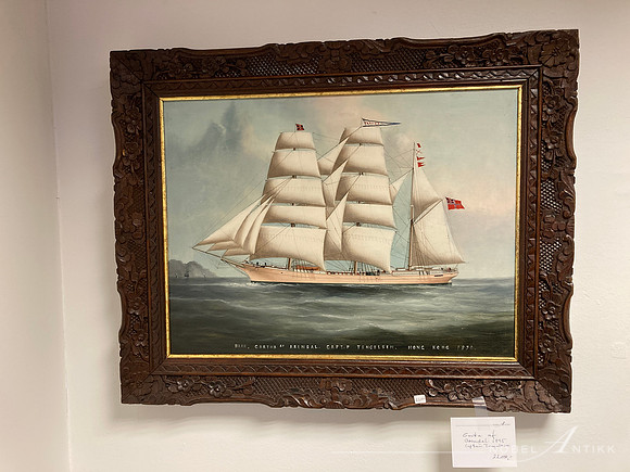 Maleri "Garta af Arendal" Opp 1895